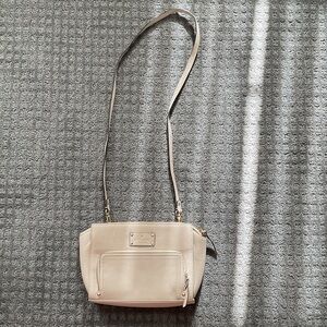 Kate Spade genuine leather cream Crossbody bag